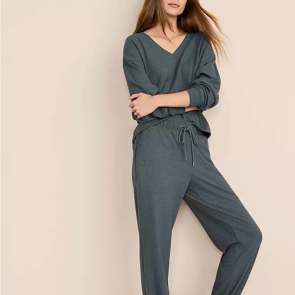 Lou & Grey Upstate Waffle Joggers